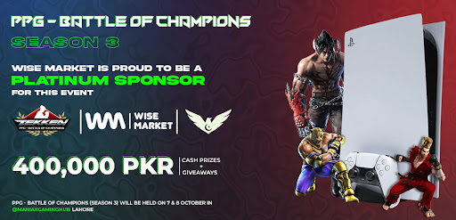 PPG Tekken 7 Gaming Tournament | Wise Market Pakistan